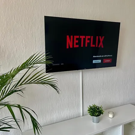 5 Min A46 - Parkplatz,wifi,netflix,self Check-in Apartament Wuppertal